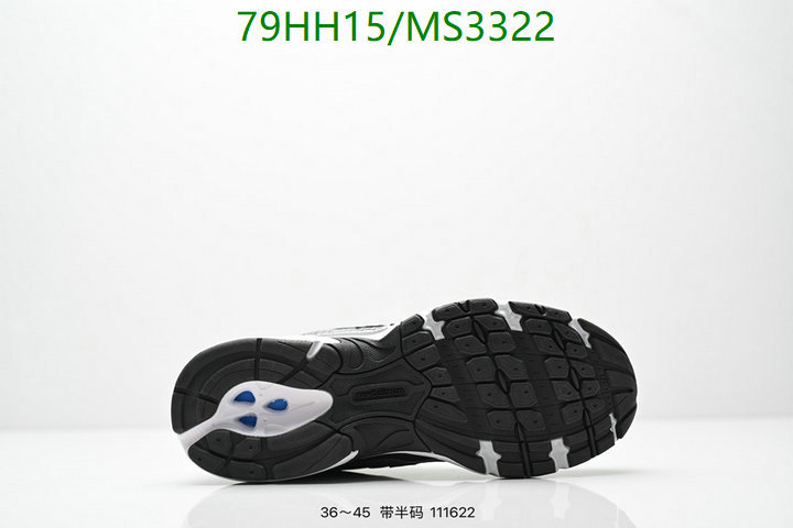Men shoes-New Balance Code: MS3322 $: 79USD