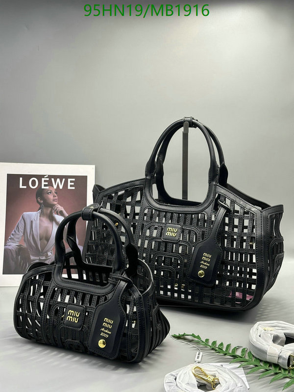 Miu Miu Bag-(4A)-Handbag- Code: MB1916 $: 95USD