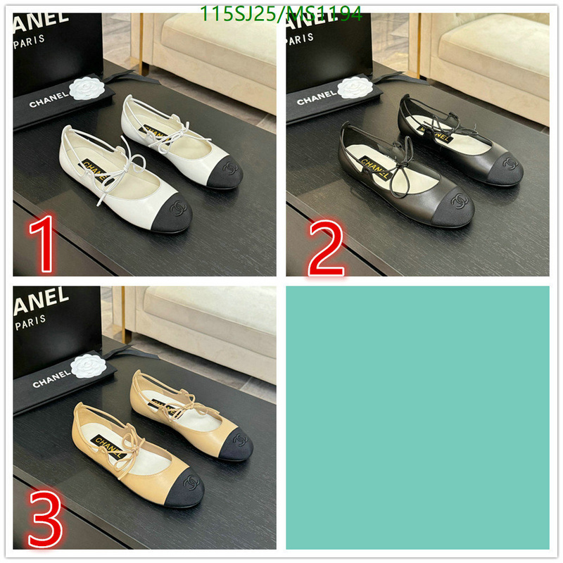 Women Shoes-Chanel Code: MS1194 $: 115USD