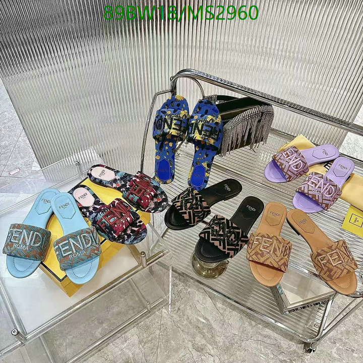 Women Shoes-Fendi Code: MS2960 $: 89USD