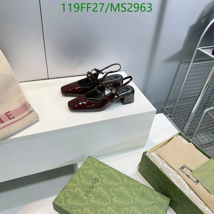 Women Shoes-Gucci Code: MS2963 $: 119USD