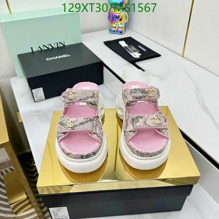 Women Shoes-Chanel Code: MS1567 $: 129USD