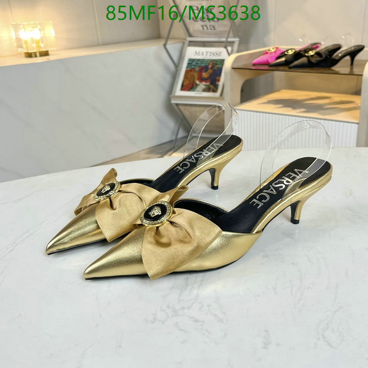Women Shoes-Versace Code: MS3638 $: 85USD
