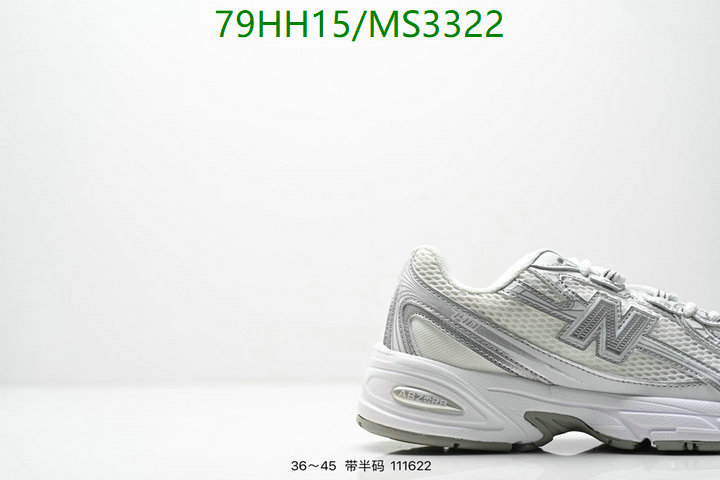 Men shoes-New Balance Code: MS3322 $: 79USD