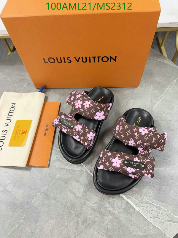 Men shoes-LV Code: MS2312 $: 100USD