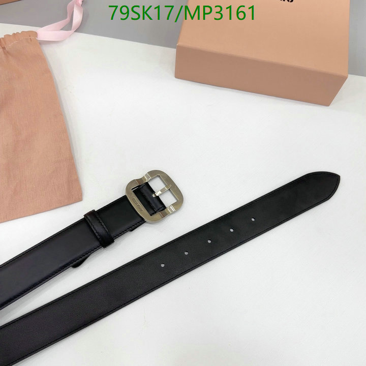 Belts-MIU MIU Code: MP3161 $: 79USD