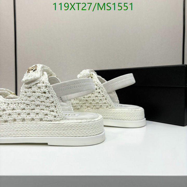 Women Shoes-Chanel Code: MS1551 $: 119USD