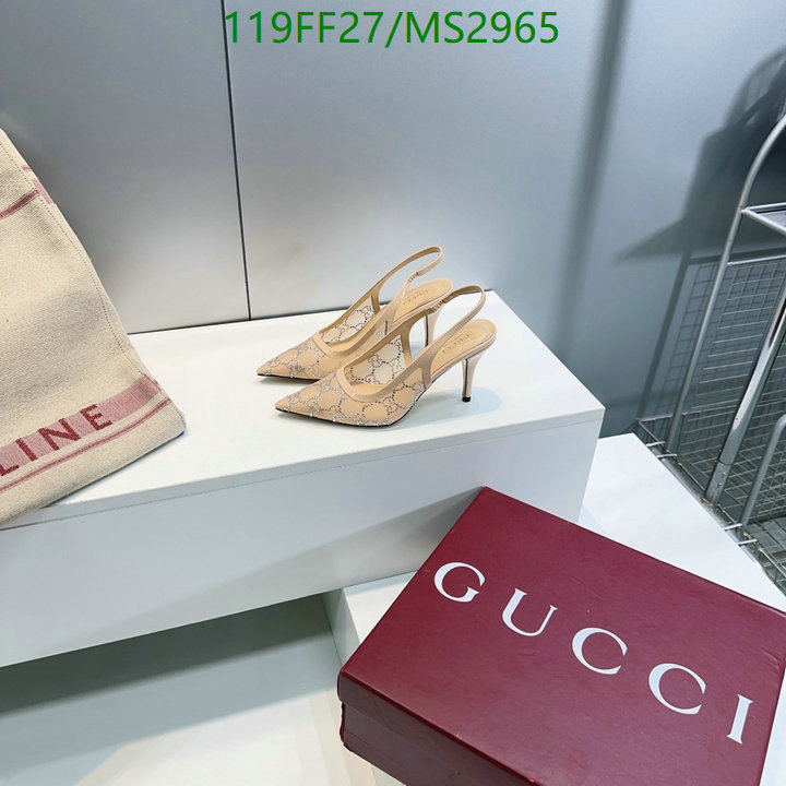 Women Shoes-Gucci Code: MS2965 $: 119USD