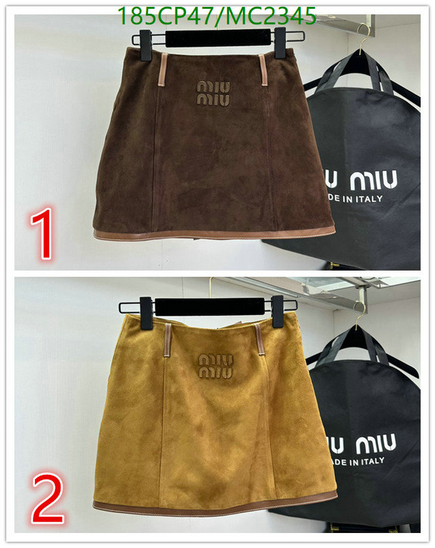 Clothing-MIUMIU Code: MC2345 $: 185USD