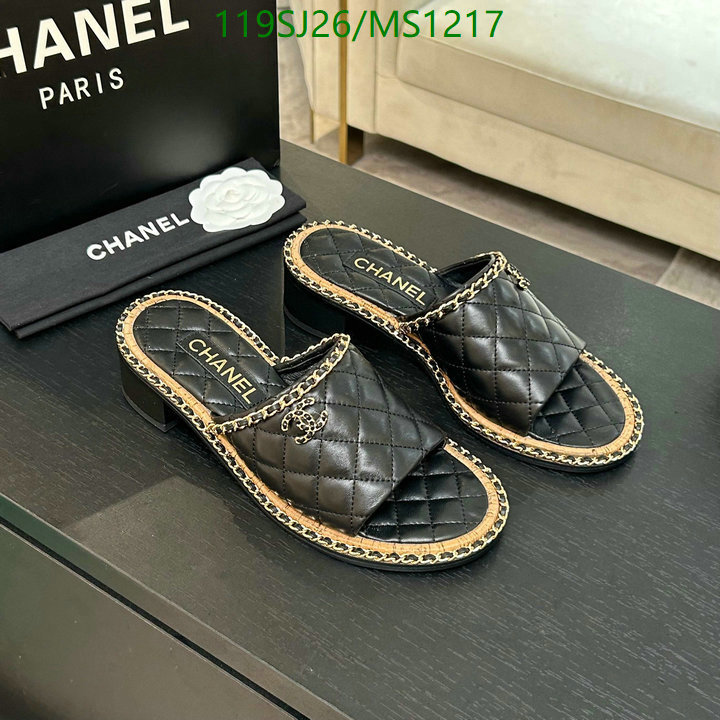 Women Shoes-Chanel Code: MS1217 $: 119USD