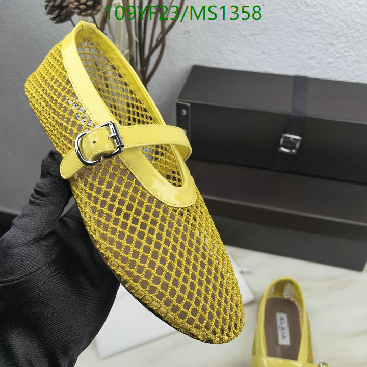Women Shoes-ALAIA Code: MS1358 $: 109USD