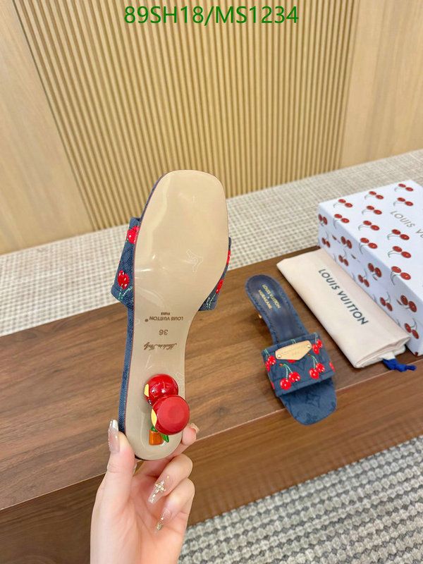 Women Shoes-LV Code: MS1234 $: 89USD