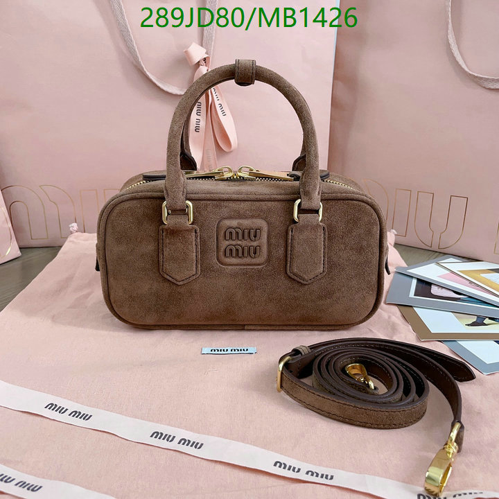 Miu Miu Bag-(Mirror)-Crossbody- Code: MB1426 $: 289USD