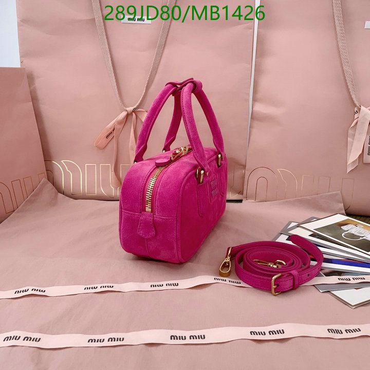 Miu Miu Bag-(Mirror)-Crossbody- Code: MB1426 $: 289USD
