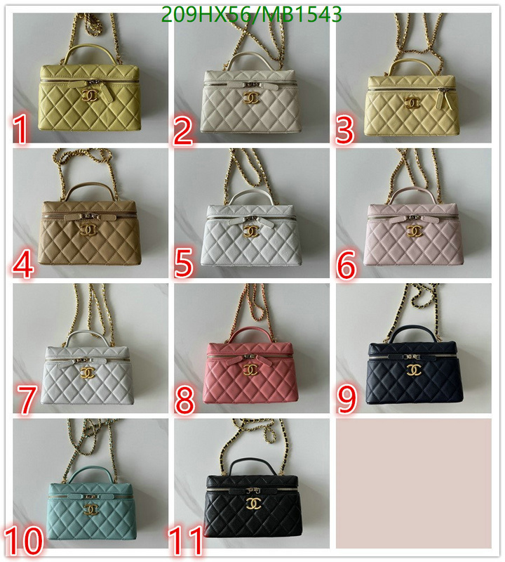 Chanel Bag-(Mirror)-Vanity Code: MB1543 $: 209USD
