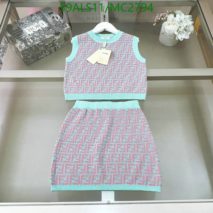 Kids clothing-Fendi Code: MC2794 $: 59USD