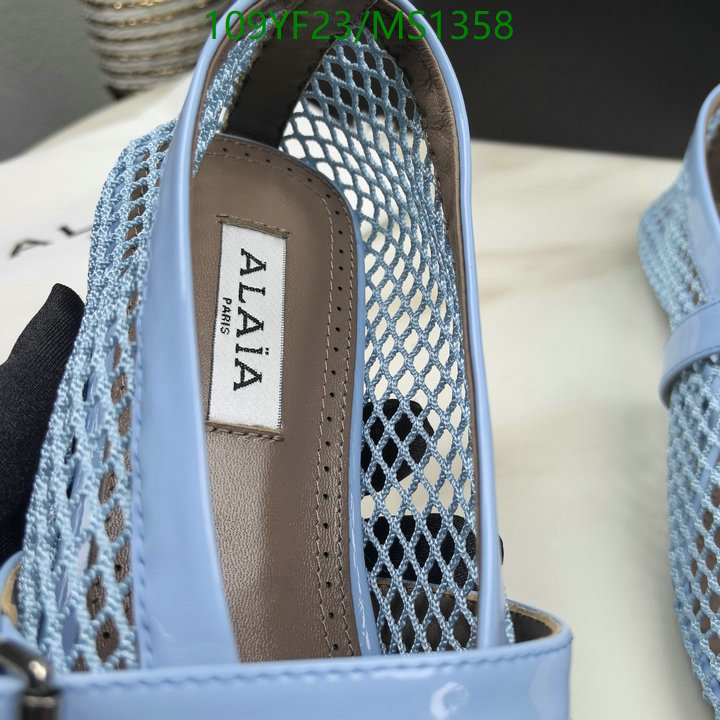 Women Shoes-ALAIA Code: MS1358 $: 109USD