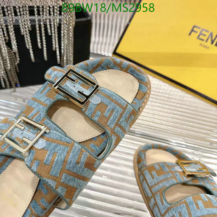 Women Shoes-Fendi Code: MS2958 $: 89USD