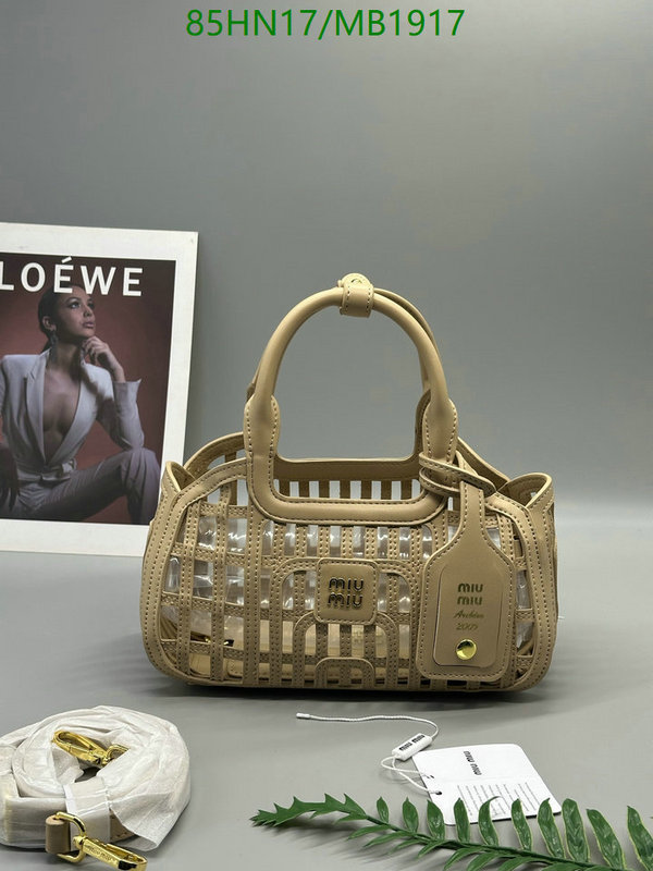 Miu Miu Bag-(4A)-Crossbody- Code: MB1917 $: 85USD