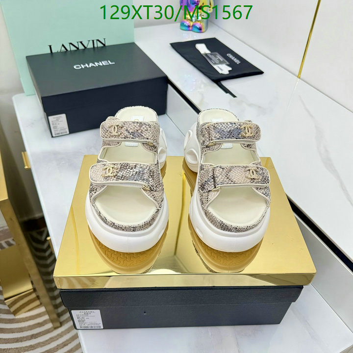 Women Shoes-Chanel Code: MS1567 $: 129USD