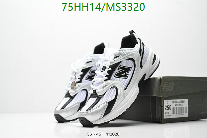 Women Shoes-New Balance Code: MS3320 $: 75USD