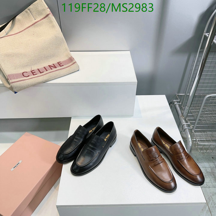 Women Shoes-Miu Miu Code: MS2983 $: 119USD