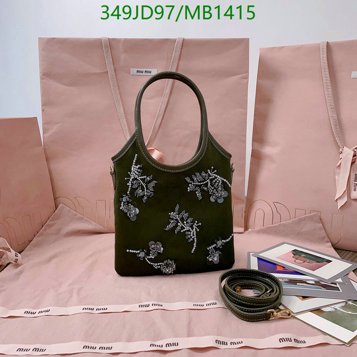 Miu Miu Bag-(Mirror)-Crossbody- Code: MB1415 $: 349USD