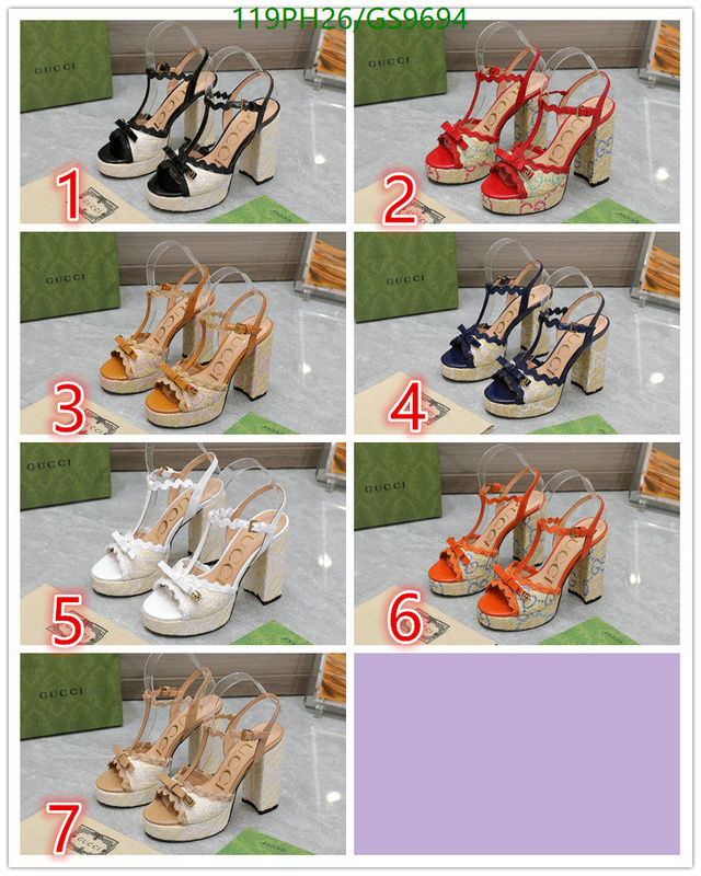 Women Shoes-Gucci Code: GS9694 $: 119USD