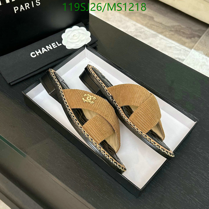Women Shoes-Chanel Code: MS1218 $: 119USD