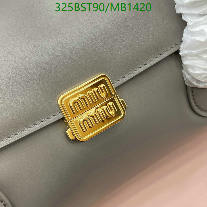 Miu Miu Bag-(Mirror)-Handbag- Code: MB1420 $: 325USD