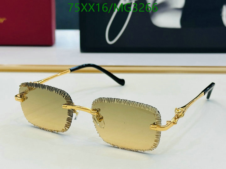 Glasses-Cartier Code: MG3266 $: 75USD