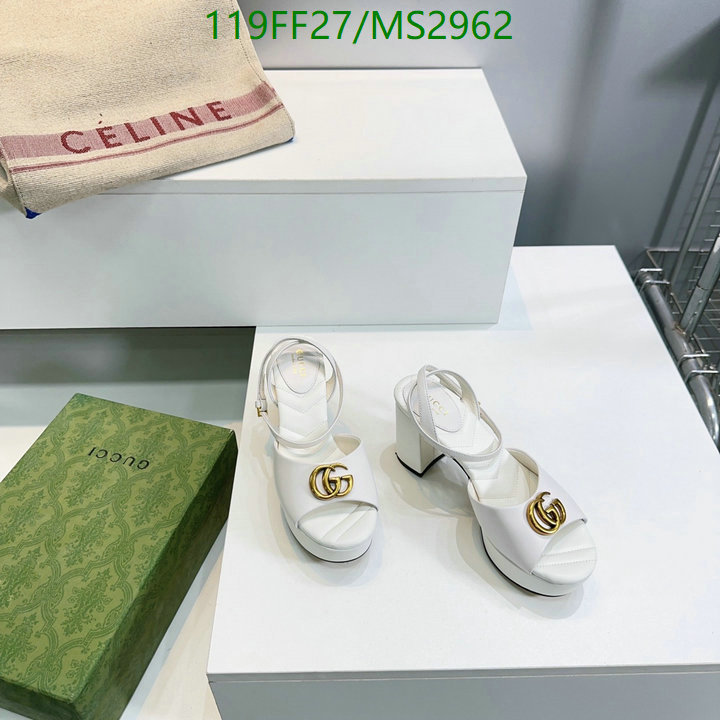 Women Shoes-Gucci Code: MS2962 $: 119USD