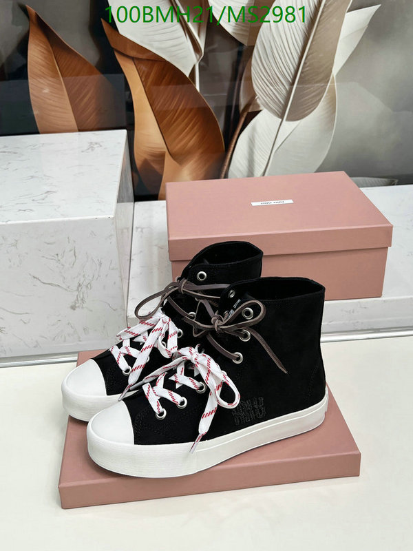 Women Shoes-Miu Miu Code: MS2981 $: 100USD