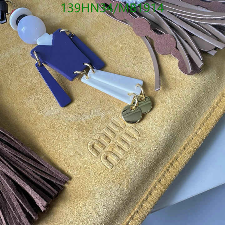 Miu Miu Bag-(4A)-Handbag- Code: MB1914 $: 139USD