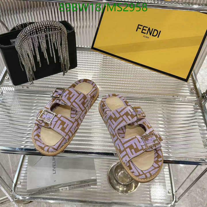 Women Shoes-Fendi Code: MS2958 $: 89USD