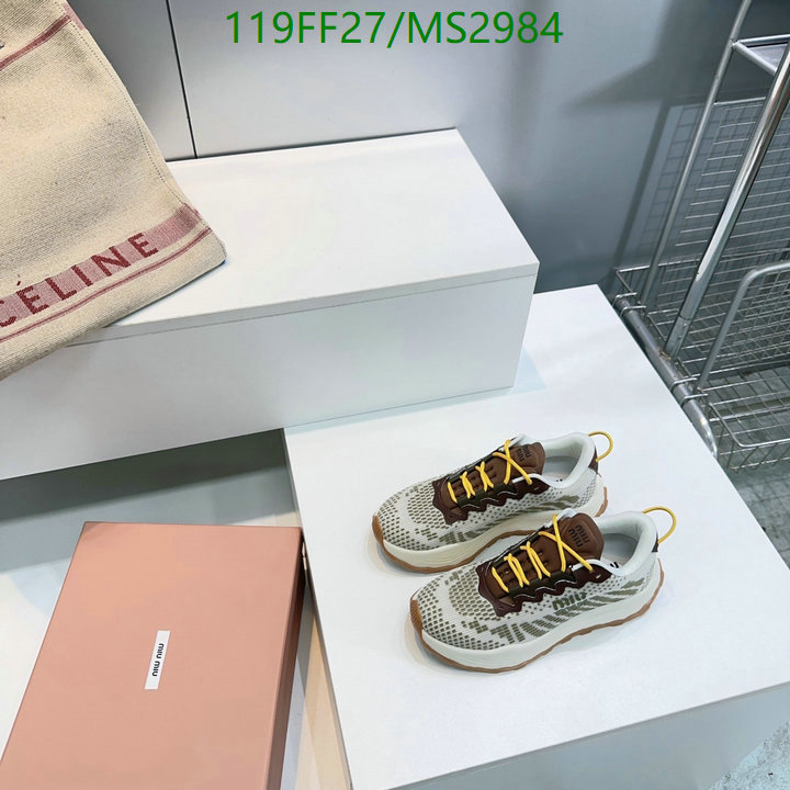 Women Shoes-Miu Miu Code: MS2984 $: 119USD