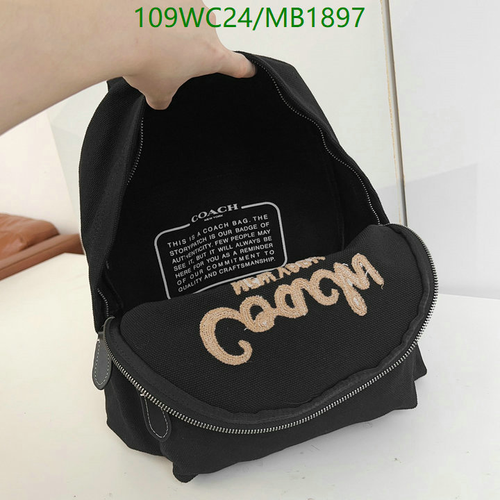 Coach Bag-(4A)-Backpack- Code: MB1897 $: 109USD