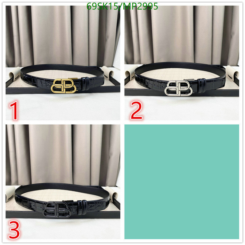 Belts-Balenciaga Code: MP2995 $: 69USD
