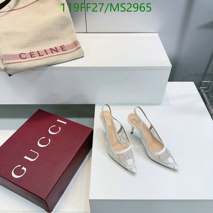Women Shoes-Gucci Code: MS2965 $: 119USD