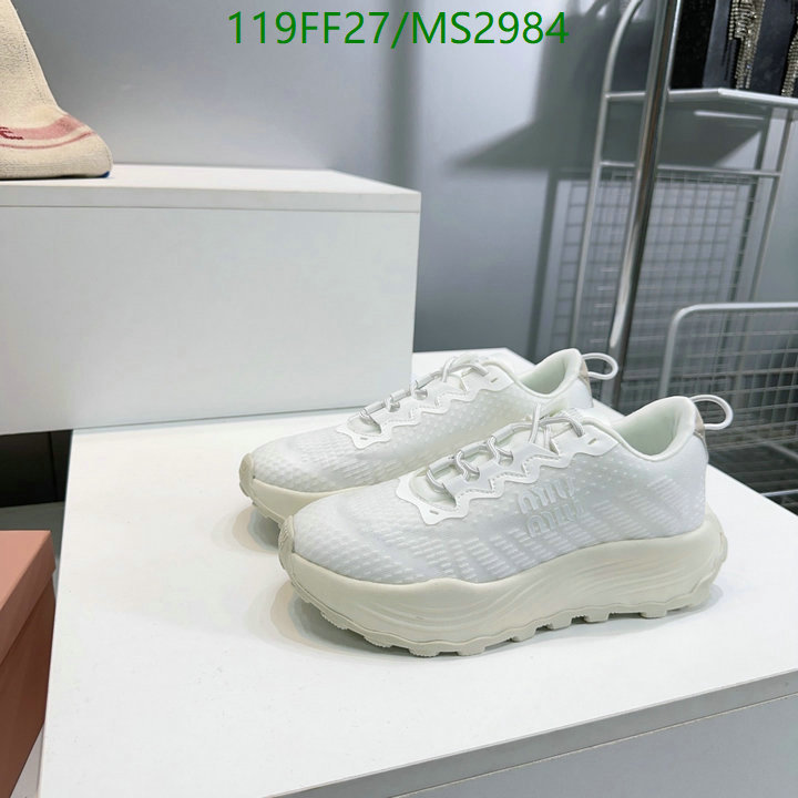 Women Shoes-Miu Miu Code: MS2984 $: 119USD
