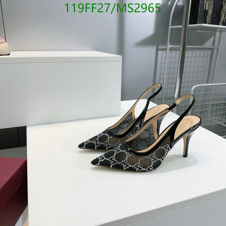 Women Shoes-Gucci Code: MS2965 $: 119USD