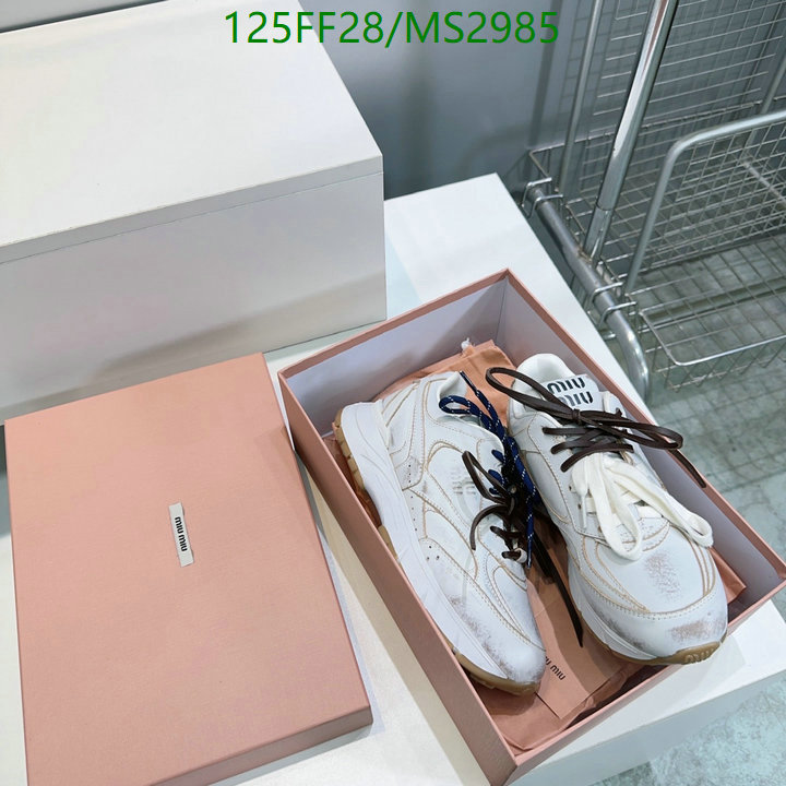 Women Shoes-Miu Miu Code: MS2985 $: 125USD