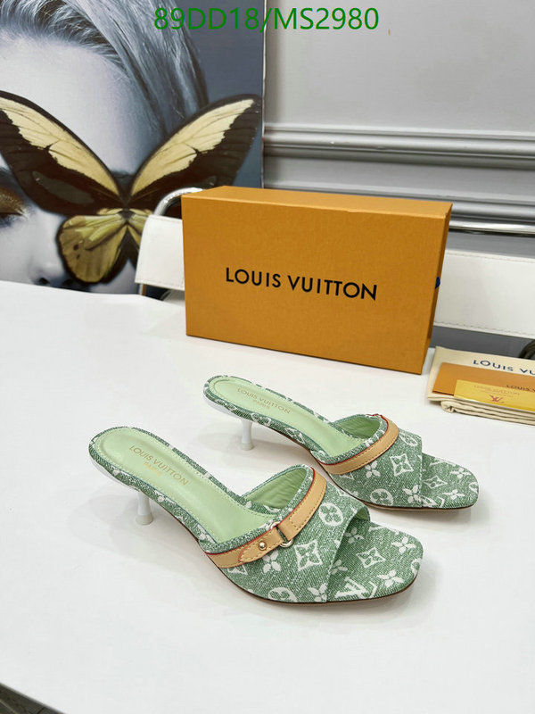 Women Shoes-LV Code: MS2980 $: 89USD
