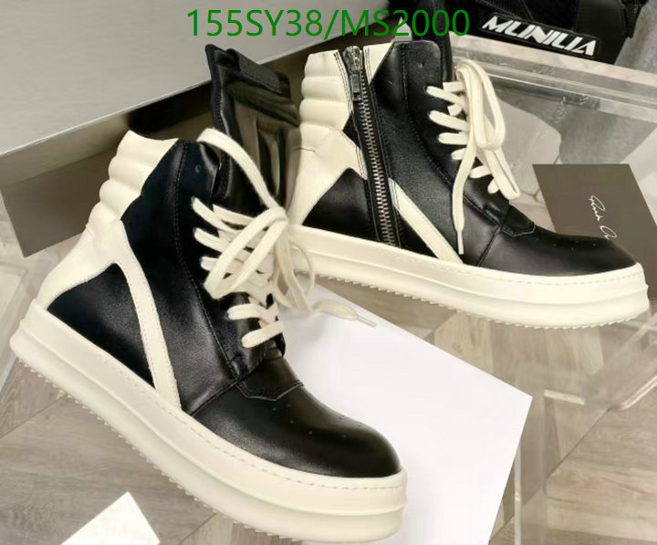 Men shoes-RICK OWENS Code: MS2000 $: 155USD
