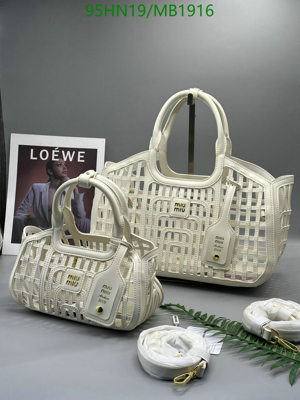 Miu Miu Bag-(4A)-Handbag- Code: MB1916 $: 95USD