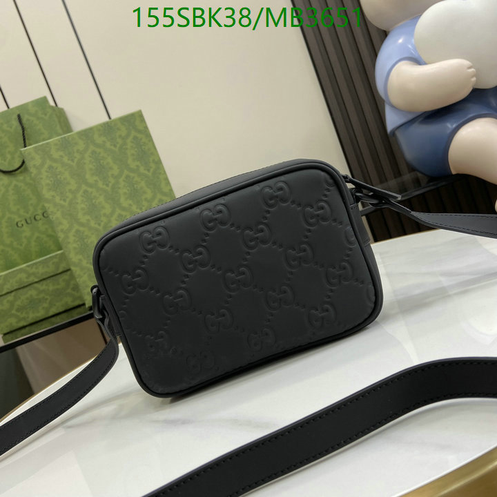 Gucci Bag-(Mirror)-Crossbody- Code: MB3651 $: 155USD