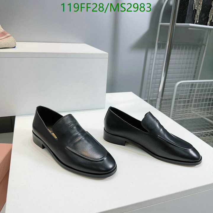 Women Shoes-Miu Miu Code: MS2983 $: 119USD