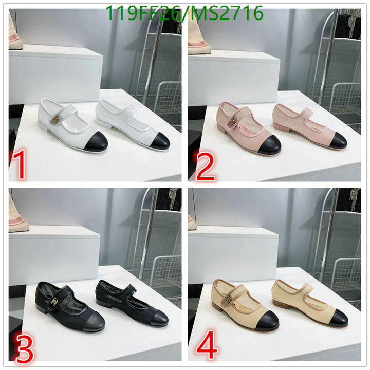 Women Shoes-Chanel Code: MS2716 $: 119USD