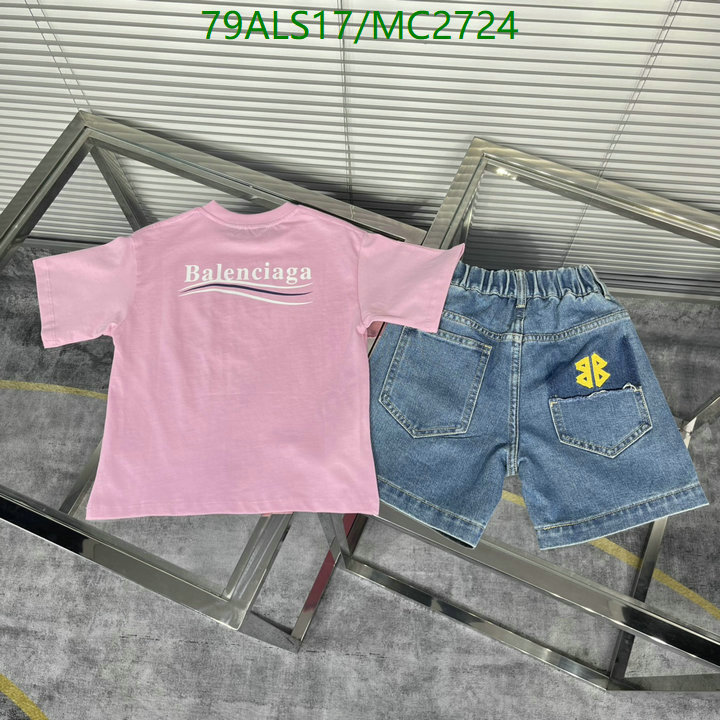 Kids Clothing-Balenciaga Code: MC2724 $: 79USD