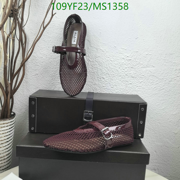 Women Shoes-ALAIA Code: MS1358 $: 109USD